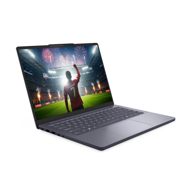 Лаптоп Lenovo IdeaPad Slim 3 14IWC11, Intel Core 5 320 6C (1.4 / 4.6 GHz, 6MB Cache), 14.0" (35.56 cm) WUXGA IPS Anti-glare Display, 16GB DDR5, 512GB M.2 NVMe SSD, Free DOS