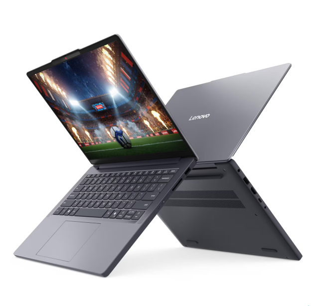 Лаптоп Lenovo IdeaPad Slim 3 14IWC11, Intel Core 5 320 6C (1.4 / 4.6 GHz, 6MB Cache), 14.0" (35.56 cm) WUXGA IPS Anti-glare Display, 16GB DDR5, 512GB M.2 NVMe SSD, Free DOS