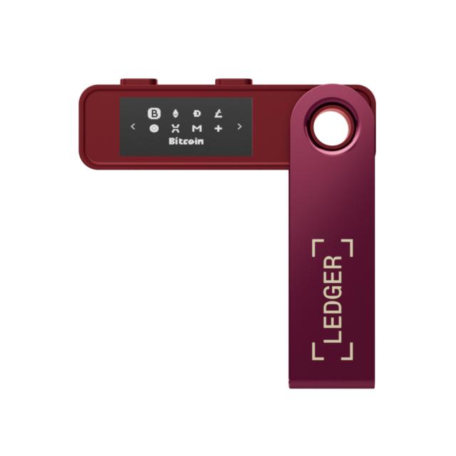 Крипто портфейл Ledger Nano S Plus, Crimson Magenta, USB Type-C