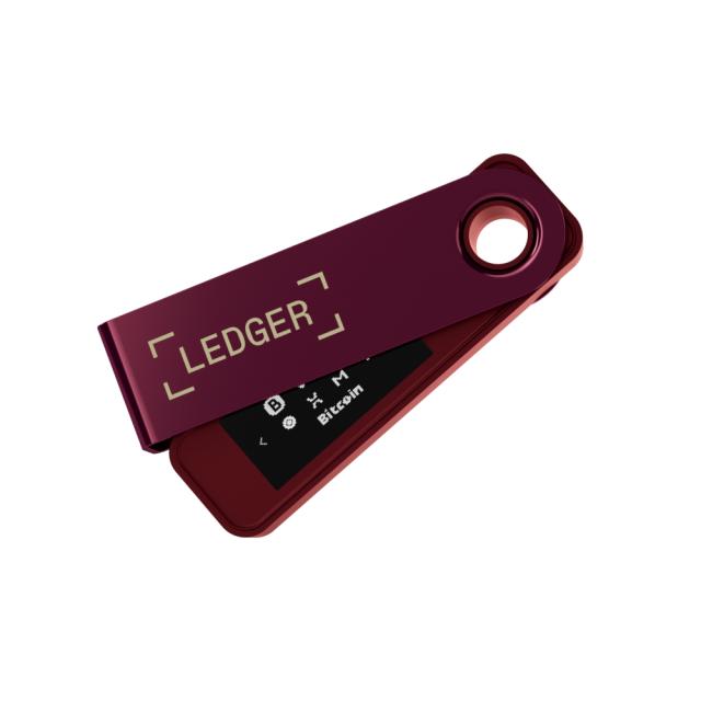 Крипто портфейл Ledger Nano S Plus, Crimson Magenta, USB Type-C