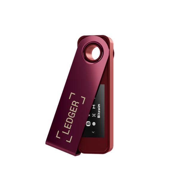 Крипто портфейл Ledger Nano S Plus, Crimson Magenta, USB Type-C