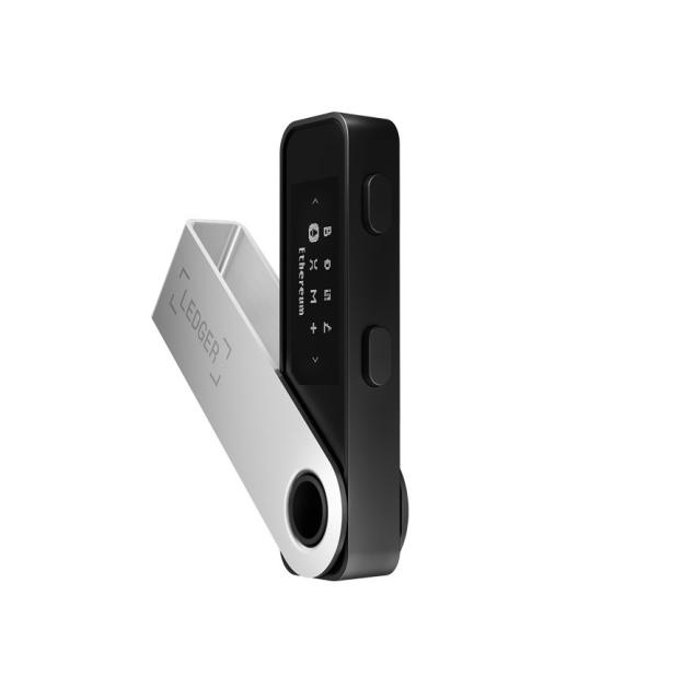 Крипто портфейл Ledger Nano S Plus, Onyx Black, USB Type-C