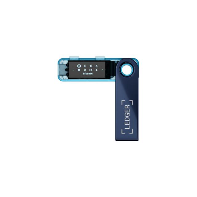 Крипто портфейл Ledger Nano S Plus, Neptune Blue, USB Type-C