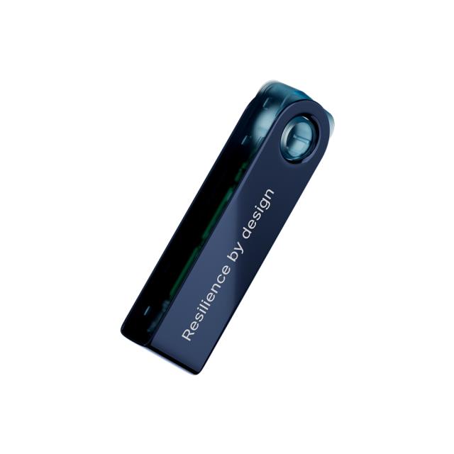 Крипто портфейл Ledger Nano S Plus, Neptune Blue, USB Type-C