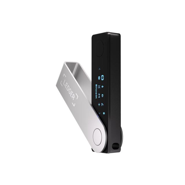 Крипто портфейл Ledger Nano X Onyx Black, Bluetooth, USB Type-C