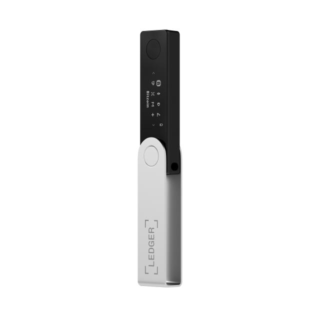 Крипто портфейл Ledger Nano X Onyx Black, Bluetooth, USB Type-C