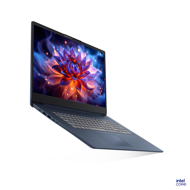 Лаптоп Lenovo IdeaPad Slim 3 17IWC11, Intel Core 5 315 6C (1.5 / 4.4 GHz, 6MB Cache), 17.3" (43.94 cm) FHD IPS Anti-glare Display, Intel Graphics 1 Xe3, 16GB DDR5, 512GB M.2 NVMe SSD, No OS