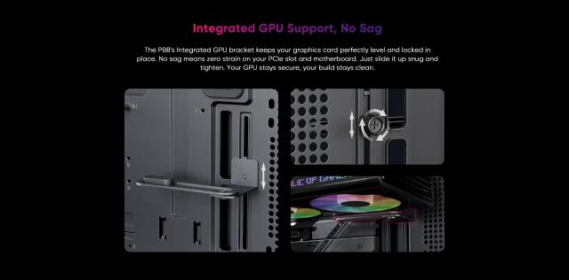 Кутия 1stPlayer PB8 A-RGB Black, Middle Tower, 1 x USB 3.0, 1 x USB 2.0, 1 x USB 3.1 Type-C, ATX, mATX, Mini-ITX