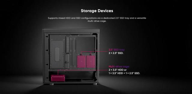 Кутия 1stPlayer AU8 Black, Middle Tower, 1 x USB 3.0, 1 x USB 2.0, 1 x USB 3.1 Type-C, ATX, mATX, Mini-ITX