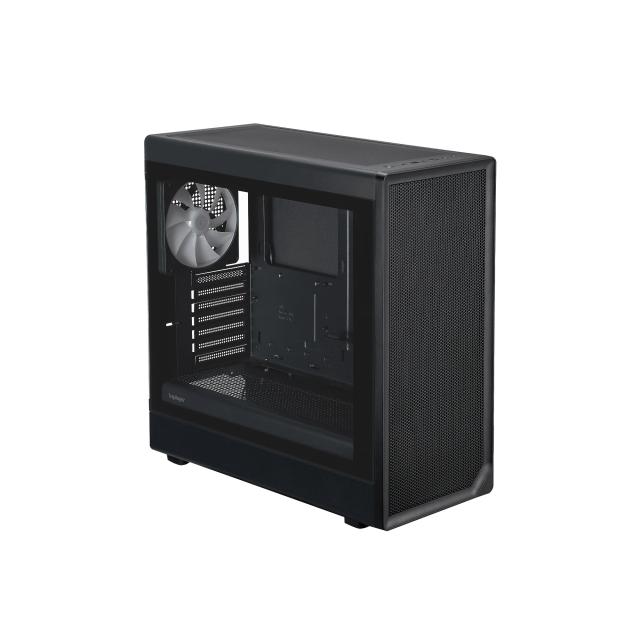 Кутия 1stPlayer AU8 Black, Middle Tower, 1 x USB 3.0, 1 x USB 2.0, 1 x USB 3.1 Type-C, ATX, mATX, Mini-ITX