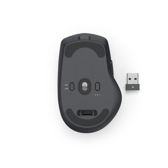 Мишка HAMA "WM-800" Wireles/Bluetooth, ергономична, оптична (800-3200 dpi), 4 бутона, тиха, Черна
