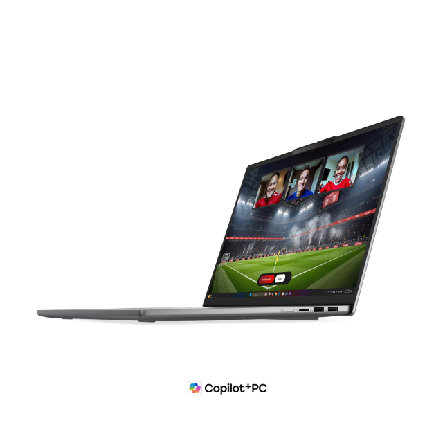 Лаптоп Lenovo IdeaPad Slim 5 16AGP11, AMD Ryzen AI 7 445 6C (2.0 / 4.6 GHz, 8MB Cache), 16.0" (40.64 cm) WUXGA IPS Anti-glare Display, AMD Radeon 840M, 32GB DDR5, 1TB M.2 NVMe SSD, No OS