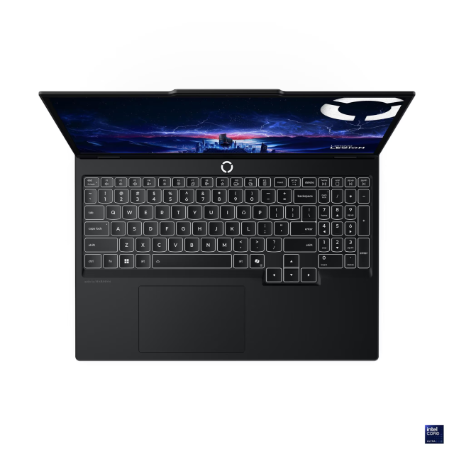 Лаптоп Lenovo Legion 5 15IRX10, Intel Core i7-14700HX 20C (2.10 / 5.50 GHz, 30MB Cache), 15.1" (38.35 cm) WQXGA OLED Display, NVIDIA GF RTX5050 8GB GDDR7 DLSS4, 16GB DDR5, 512GB M.2 NVMe SSD, No OS