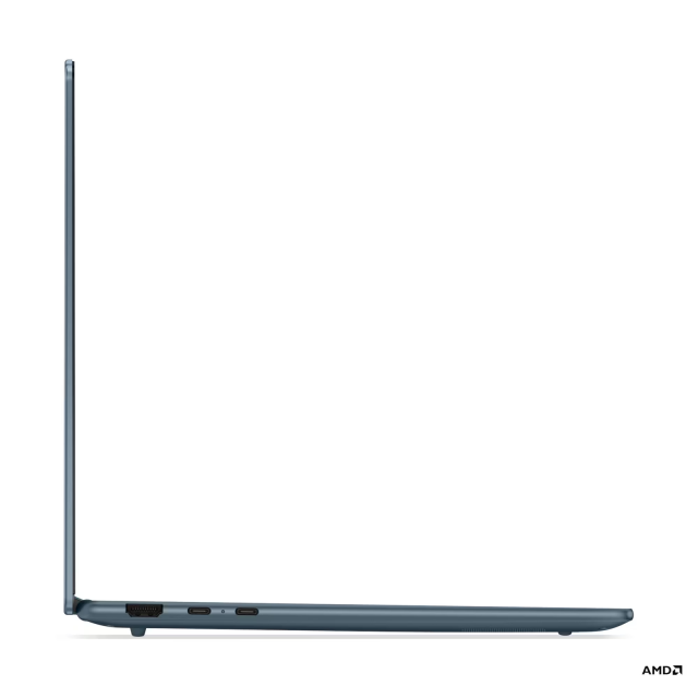 Лаптоп Lenovo Yoga Slim 7 14AKP10, AMD Ryzen AI 5 330 4C (3.4 / 4.5 GHz, 8MB Cache), 14.0" (35.56 cm) WUXGA OLED Glossy Display, Touchscreen, AMD Radeon 820M, 16GB LPDDR5X, 512GB M.2 NVMe SSD, No OS