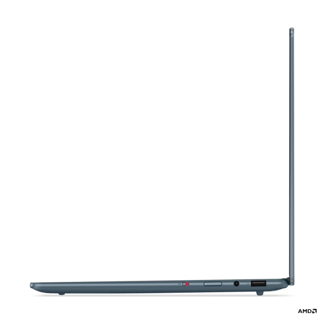 Лаптоп Lenovo Yoga Slim 7 14AKP10, AMD Ryzen AI 5 330 4C (3.4 / 4.5 GHz, 8MB Cache), 14.0" (35.56 cm) WUXGA OLED Glossy Display, Touchscreen, AMD Radeon 820M, 16GB LPDDR5X, 512GB M.2 NVMe SSD, No OS