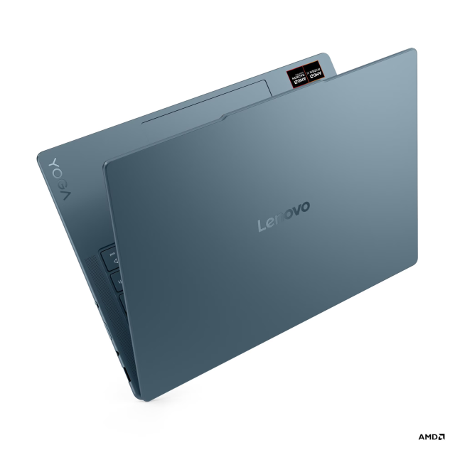 Лаптоп Lenovo Yoga Slim 7 14AKP10, AMD Ryzen AI 5 330 4C (3.4 / 4.5 GHz, 8MB Cache), 14.0" (35.56 cm) WUXGA OLED Glossy Display, Touchscreen, AMD Radeon 820M, 16GB LPDDR5X, 512GB M.2 NVMe SSD, No OS