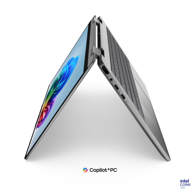 Лаптоп Lenovo IdeaPad 5 2-in-1 14IPH11, 14.0", Intel Core Ultra 7 355 8C (1.7 / 4.7 GHz, 12MB Cache), 14.0" (35.56 cm) WUXGA IPS Glossy Display, Touchscreen, Intel Graphics 4 Xe3, 32GB DDR5, 512 GB M.2 NVMe SSD, Windows 11 Home