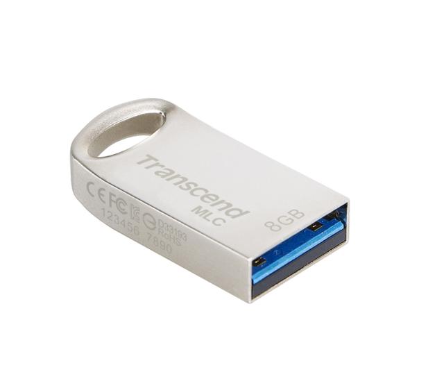 Памет Transcend 8GB JETFLASH 720, Silver Plating, MLC solution