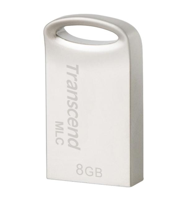 Памет Transcend 8GB JETFLASH 720, Silver Plating, MLC solution