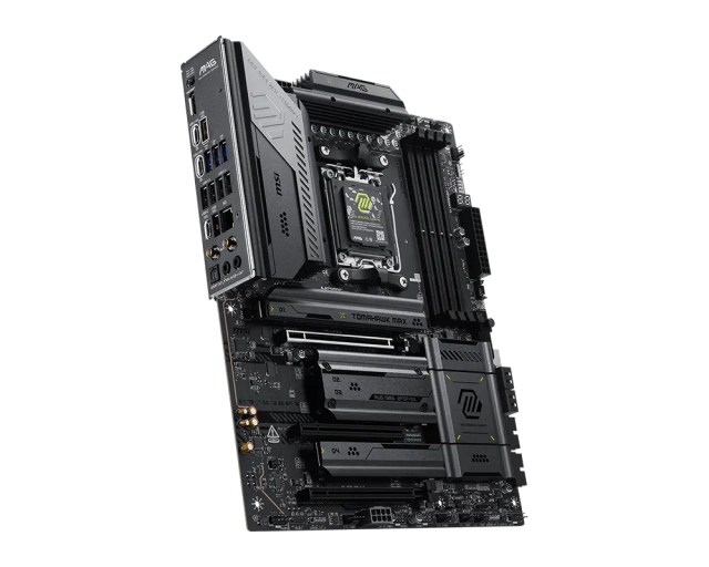 Дънна платка MSI MAG X870E TOMAHAW MAX WIFI, AM5, 4x DDR5, 4x M.2 slots, 4x SATA 6Gb/s, Wi-Fi 7/Bluetooth, HDMI, ATX