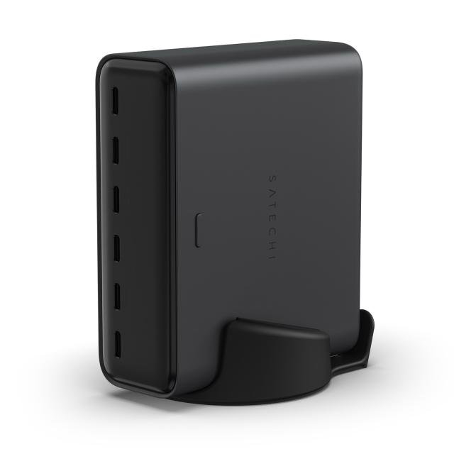 Зарядно устройство Satechi ChargeView 240W, 6x USB Type-C, Space Black