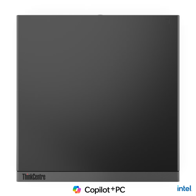 Компютър Lenovo ThinkCentre neo 50q Gen 6, Intel Core Ultra 7 256V 8C (2.2 / 4.8 GHz, 12MB Cache), Intel Arc 140V, 16GB LPDDR5X, 1TB SSD M.2 NVMe, Wi-Fi 6+ BT5.2, Ethernet (GbE RJ-45), HDMI, DisplayPort, No OS