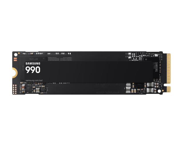 Samsung SSD 990 1TB PCIe 4.0 NVMe M.2 V-NAND, Read 7150 MB/s Write 6450 MB/s