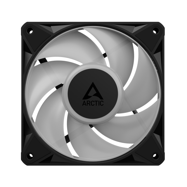 Комплект вентилатори ARCTIC BioniX P12 A-RGB PWM 120mm Daisy Chain - Черен
