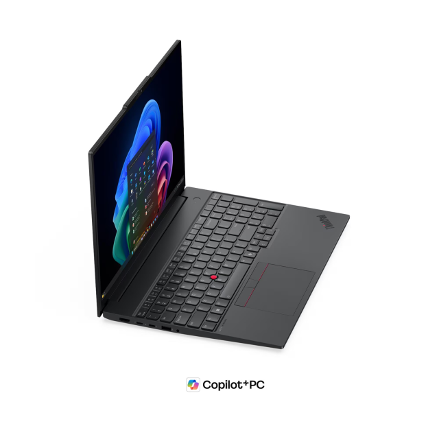 Лаптоп Lenovo ThinkPad E16 G4, Intel Core Ultra 7 355 8C (1.7 / 4.7 GHz, 12MB Cache), 16.0" (40.64 cm) WUXGA IPS Anti-glare Display, Intel Graphics 4 Xe3, 32GB DDR5, 1TB M.2 NVMe SSD, No OS