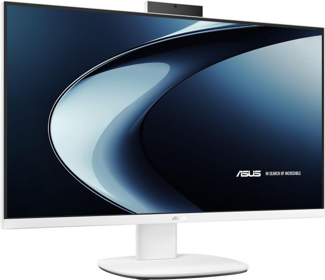 Kомпютър All-in-One ASUS ExpertCenter V400 V470VA-WPE079W, 27.0" (68.58 см) FHD Anti-Glare Display, Intel Core 7 240H 10C (2.5 / 5.2 GHz, 24MB Cache), 16GB DDR5, 512GB SSD M.2 NVMe, Windows 11 Home, White