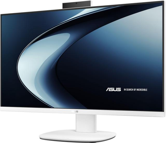 Kомпютър All-in-One ASUS ExpertCenter V400 V470VA-WPE079W, 27.0" (68.58 см) FHD Anti-Glare Display, Intel Core 7 240H 10C (2.5 / 5.2 GHz, 24MB Cache), 16GB DDR5, 512GB SSD M.2 NVMe, Windows 11 Home, White