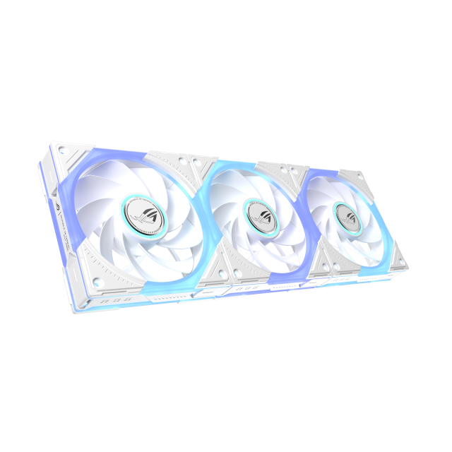 Комплект Вентилатори ASUS ROG Eurux GR120 ARGB Reverse White Edition, 3x 120mm