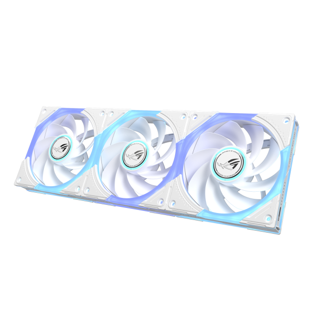 Комплект Вентилатори ASUS ROG Eurux GR120 ARGB Reverse White Edition, 3x 120mm
