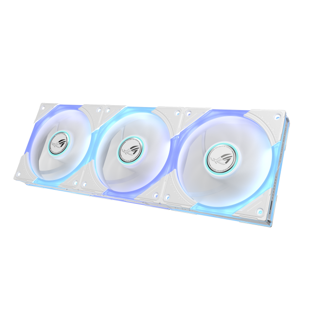 Комплект Вентилатори ASUS ROG Eurux GR120 ARGB Reverse White Edition, 3x 120mm