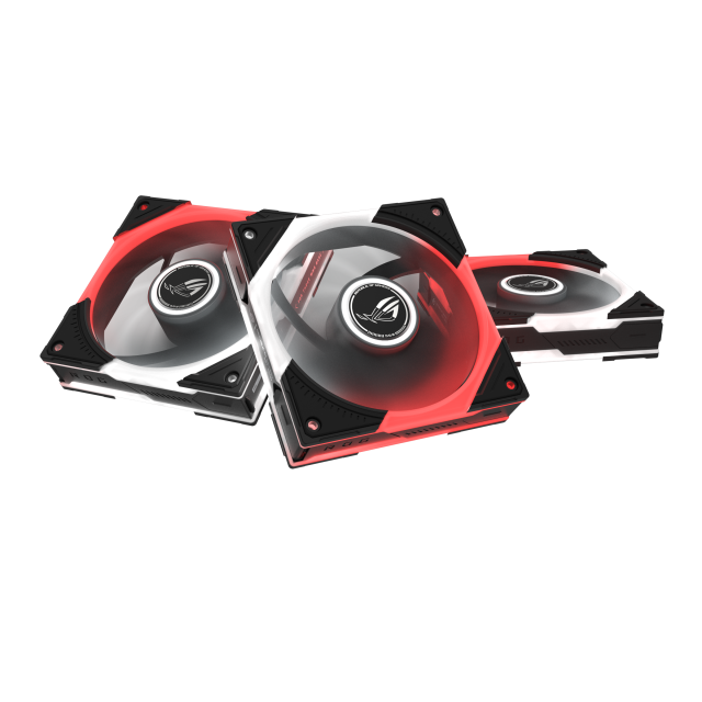 Комплект Вентилатори ASUS ROG Eurux GR120 ARGB Reverse Black Edition, 3x 120mm