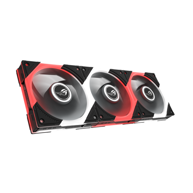 Комплект Вентилатори ASUS ROG Eurux GR120 ARGB Reverse Black Edition, 3x 120mm