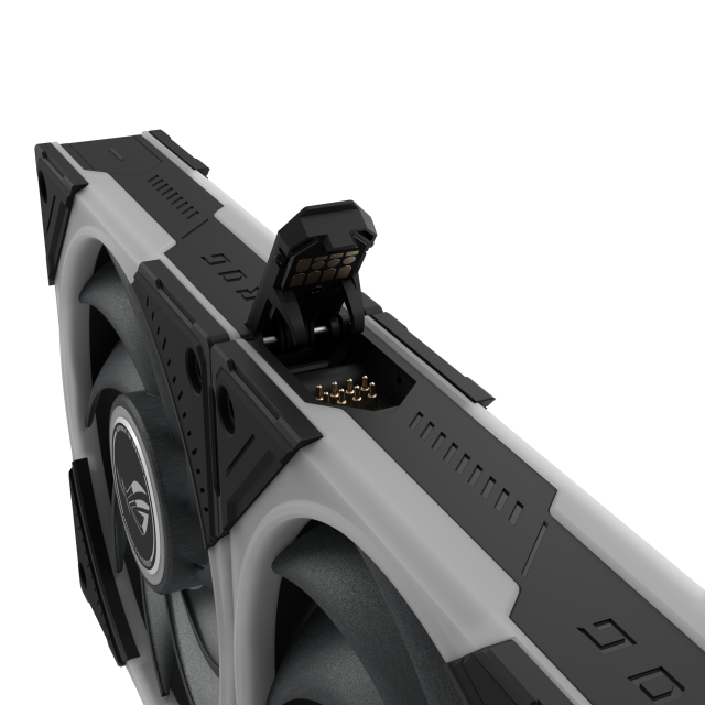 Комплект Вентилатори ASUS ROG Eurux GR120 ARGB Reverse Black Edition, 3x 120mm