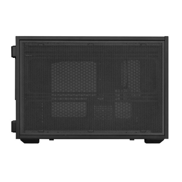 Кутия Lian-Li DAN B4 Wood Edition Black, Mini Tower, 2x USB 3.0, 1x USB Type-C, 1x HD Audio, mATX, Mini-ITX