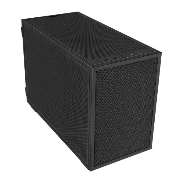 Кутия Lian-Li DAN Cases B4 Black, Mini Tower, 2x USB 3.0, 1x USB Type-C, 1x HD Audio, mATX, Mini-ITX