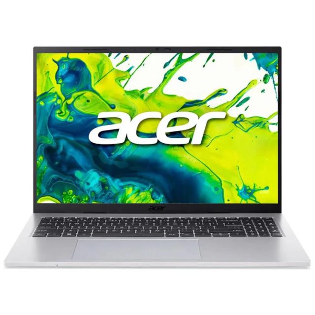 Лаптоп Acer Aspire Go 16 AG16-71P-51SL,  Intel Core 5 120U 10C (1.4 / 5.0 GHz, 12MB Cache), 16"(40.64cm) WUXGA IPS Anti-Glare Display, 16GB DDR5, 512GB M.2 NVMe SSD, No OS