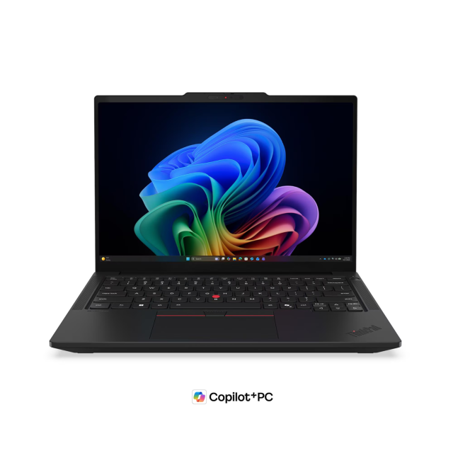 Лаптоп Lenovo ThinkPad T14 G7, Intel Core Ultra 5 325 8C (1.6 / 4.5 GHz, 12MB Cache), 14.0" (35.56 cm) WUXGA IPS Anti-Glare Display, Intel Graphics 4 Xe3, 16GB LPDDR5X, 512GB M.2 NVMe SSD, Windows 11 Pro