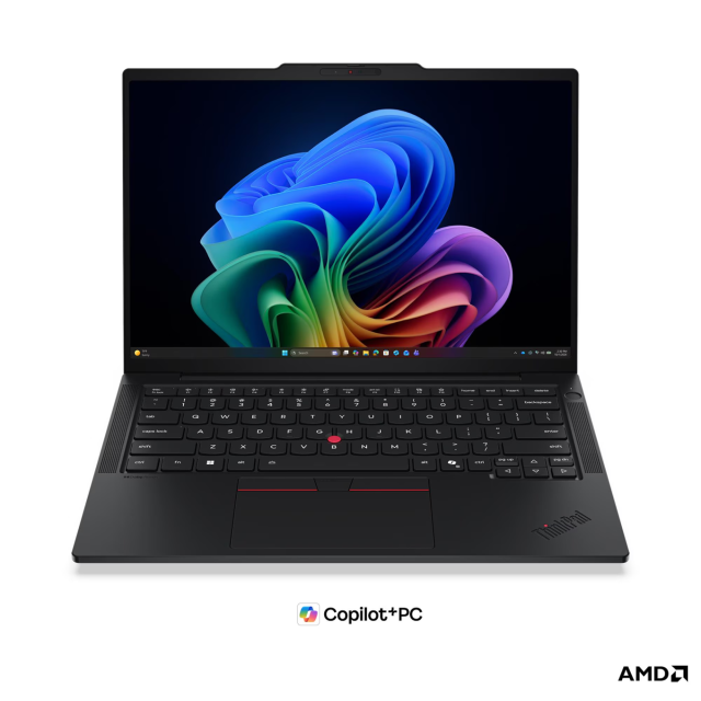 Лаптоп Lenovo ThinkPad T14s G7, AMD Ryzen AI 7 PRO 450 8C (2.0 - 5.1 GHz, 16MB Cache), 14.0" (35.56 cm) WUXGA IPS Anti-glare Display, AMD Radeon 860M, 32GB LPDDR5X, 1TB M.2 NVMe SSD, Windows 11 Pro