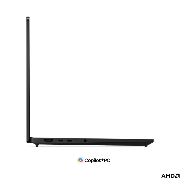 Лаптоп Lenovo ThinkPad T14s G7, AMD Ryzen AI 7 PRO 450 8C (2.0 - 5.1 GHz, 16MB Cache), 14.0" (35.56 cm) WUXGA IPS Anti-glare Display, AMD Radeon 860M, 32GB LPDDR5X, 1TB M.2 NVMe SSD, Windows 11 Pro