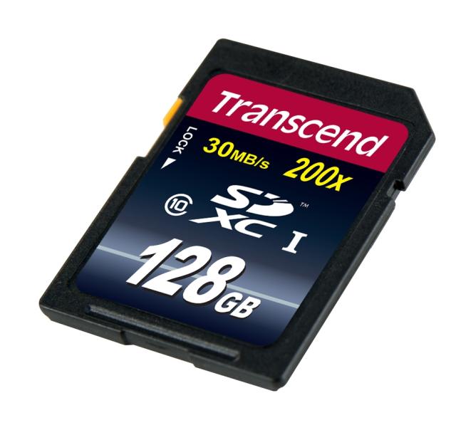 Памет Transcend 128GB SDXC (Class 10)