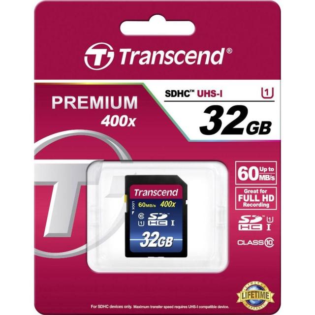 Памет Transcend 32GB SDHC UHS-I Premium (Class 10)