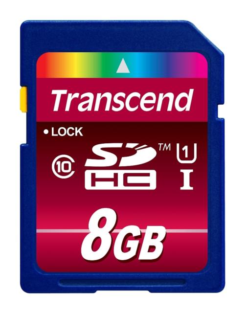 Памет Transcend 8GB SDHC UHS-I Ultimate (Class10)