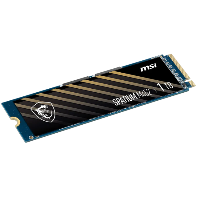 MSI SPATIUM M452 SSD 1TB, PCIe Gen4 NVMe M.2 2280