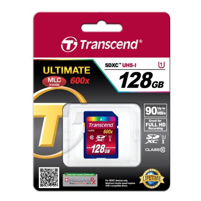 Памет Transcend 128GB SDXC UHS-I (Class10)