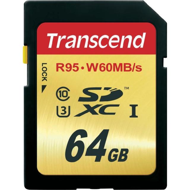 Памет Transcend 64GB SDXC UHS-I U3 Card
