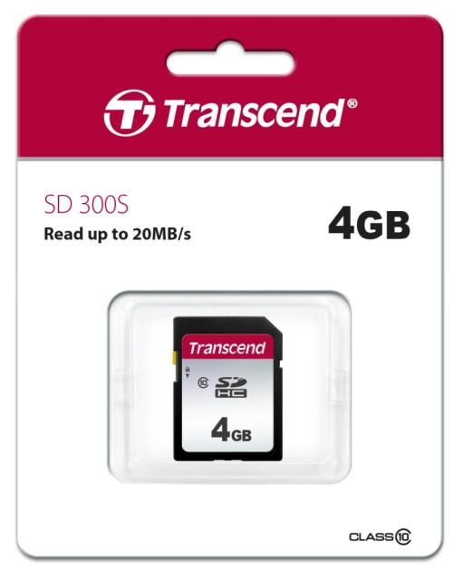 Памет Transcend 4GB, SD Card, Class10